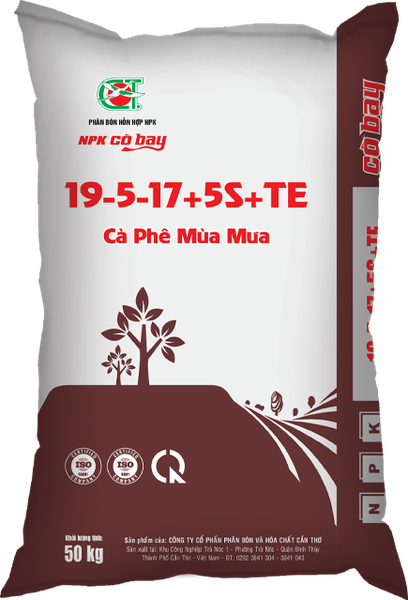 PHÂN BÓN NPK 19-5-17+5S+TE