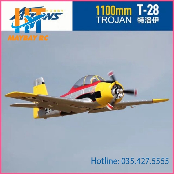 Máy bay điều khiển T28 1100mm TROJAN Siêu đẹp - PNP