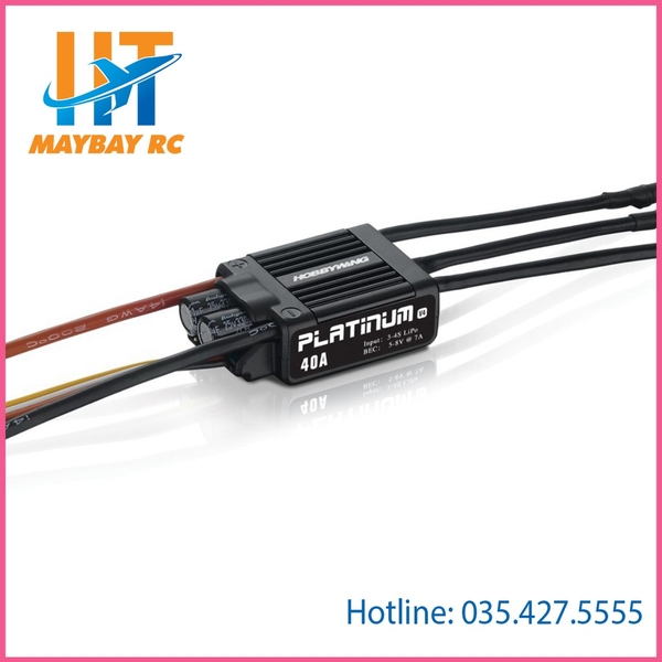 Bộ Điều Tốc ESC Hobbywing Platinum 40A V4 Chính hãng