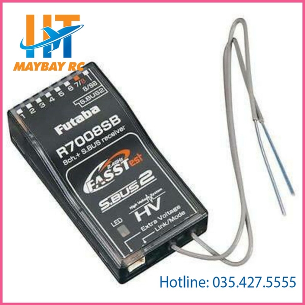 Bộ Nhận tín hiệu RX Futaba R7008SB 2.4ghz FASST Chính Hãng