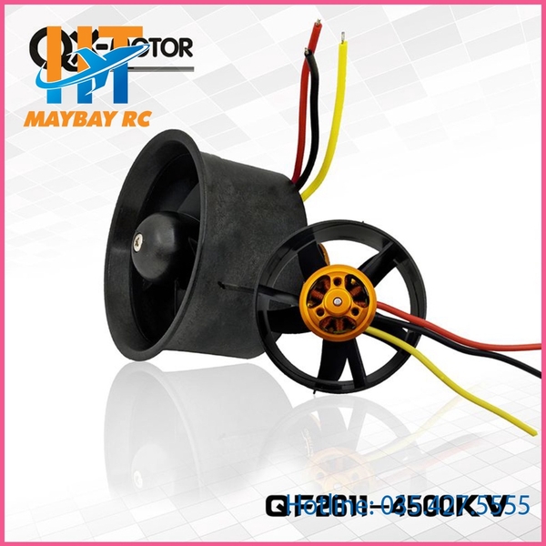 Động cơ EDF 64mm QX-Motor QF2611-4500kv cho máy bay điều khiển