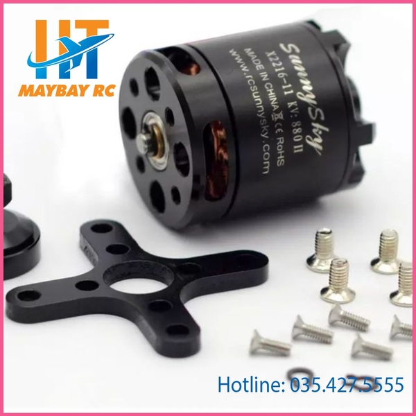 Động cơ 3 pha sunny sky chính hãng 2212/1400kv/2450kv