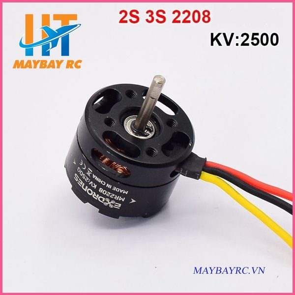 [ DIY ]  Động cơ không chổi than 2208 2500kv 2s 3s