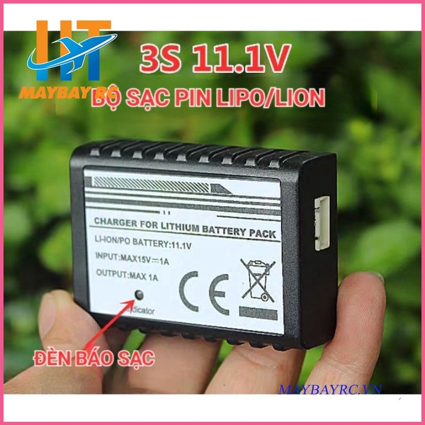[ DIY ] Sạc pin Lipo / Lion 3s 11.1v chưa nguồn