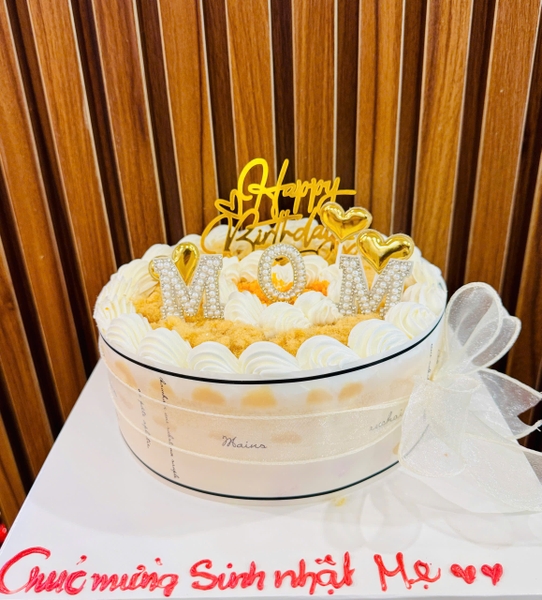 Bánh Sinh Nhật Bông Lan Trứng Muối