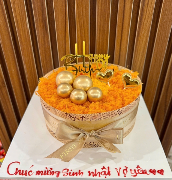 Bánh Sinh Nhật Bông Lan Trứng Muối