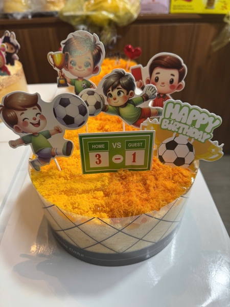 Bánh Sinh Nhật Bông Lan Trứng Muối