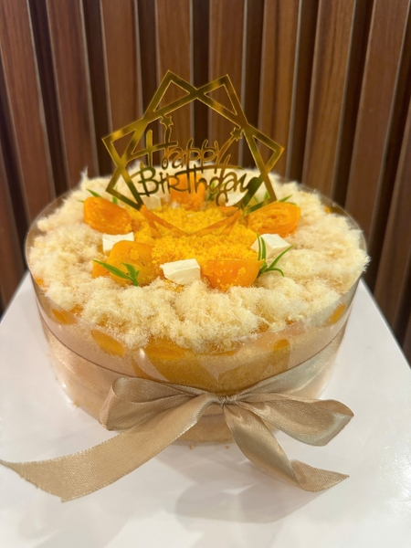 Bánh Sinh Nhật Bông Lan Trứng Muối