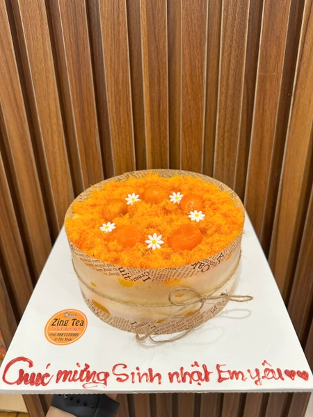 Bánh Sinh Nhật Bông Lan Trứng Muối