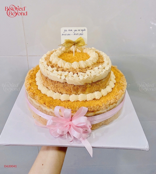 Bánh Sinh Nhật Bông Lan Trứng Muối