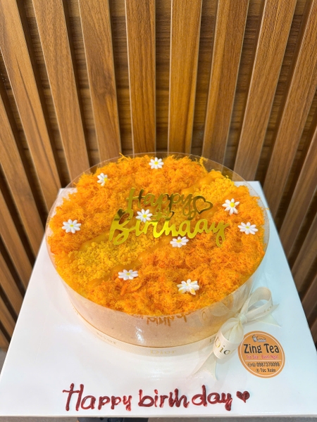 Bánh Sinh Nhật Bông Lan Trứng Muối