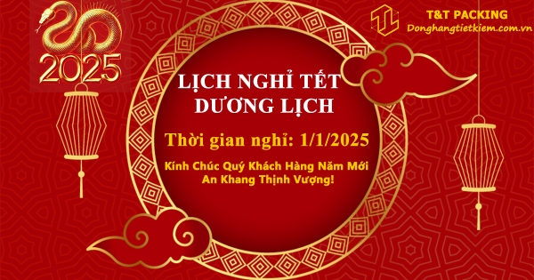 Thông Báo Lịch Nghỉ Tết Dương Lịch 2025!
