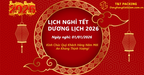 THÔNG BÁO LỊCH NGHỈ TẾT DƯƠNG LỊCH 2026!