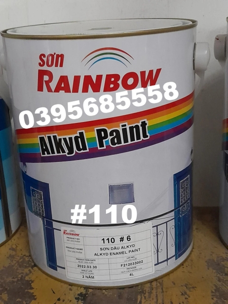 Sơn dầu Alkyd màu 6, 65. #110