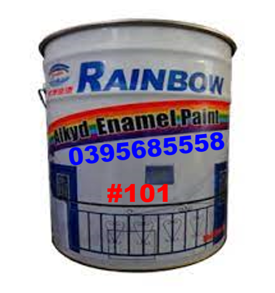 Sơn dầu Alkyd màu đỏ. #101