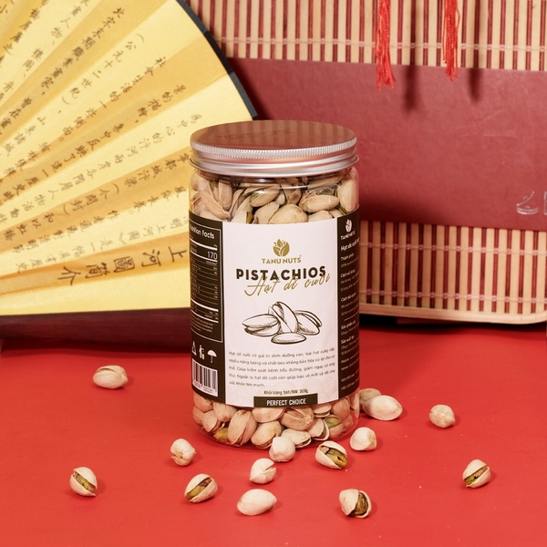 Hạt dẻ cười TANU NUTS, hạt dẻ cười rang muối không tẩy trắng giàu dinh dưỡng