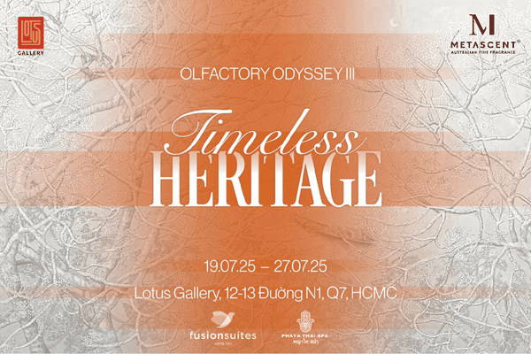Lịch trình các hoạt động tại triển lãm nghệ thuật mùi hương Olfactory Odyssey III: Timeless Heritage