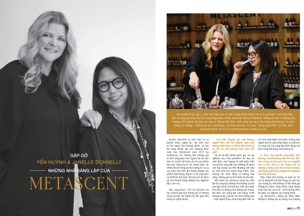 Gặp gỡ những nhà sáng lập của MetaScent - Bài phỏng vấn từ tạp chí One2Fly!- Vietjet Inflight Magazine