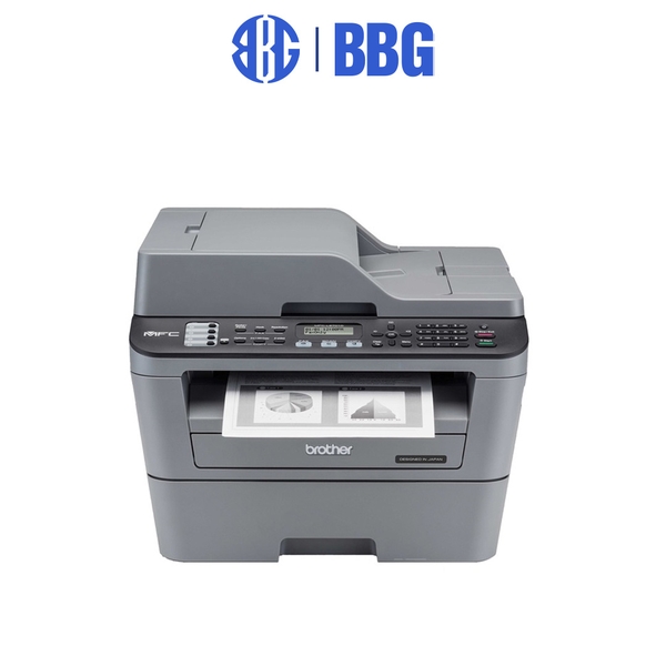 Máy in laser đen trắng Brother MFC-L2701D (Print/ Scan/ Copy/ Fax PC)