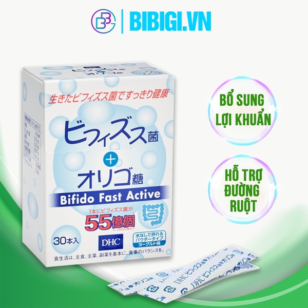Thực phẩm bảo vệ sức khỏe DHC Bifido Fast Active