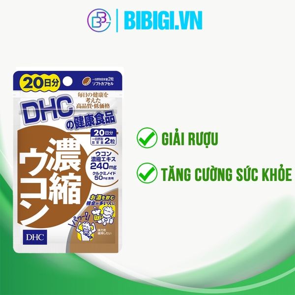 Viên uống tinh chất nghệ cô đặc DHC Concentrated Turmeric