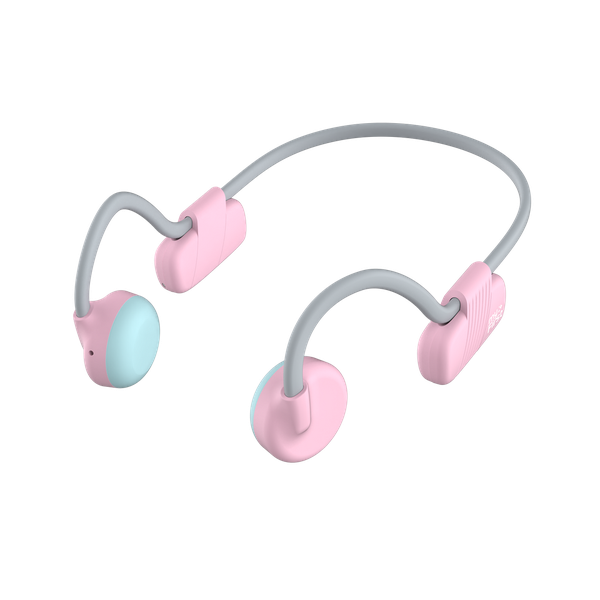 Tai nghe không dây thông minh myFirst Headphones BC Lite Đen/Hồng