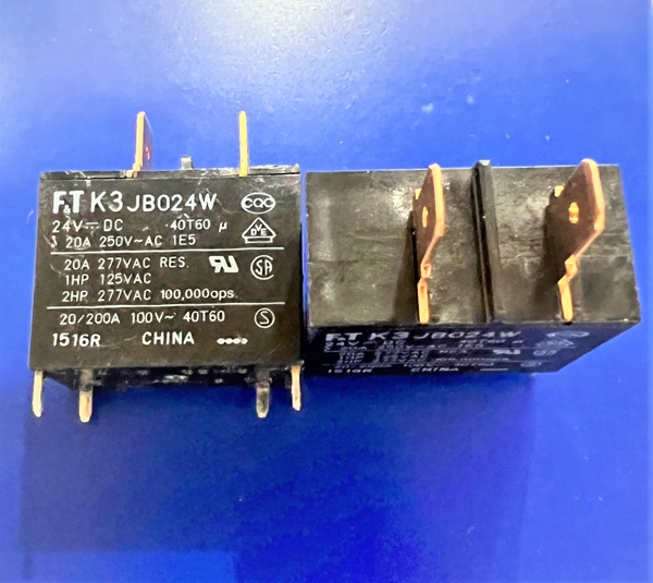 RELAY TRUNG GIAN, RELAY TỦ LẠNH 24V 20A 4 CHÂN F&T K3 JB024W | LINH ...
