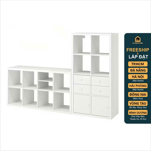 FELIX, Kệ trưng bày vật dụng đa năng SHE_049, 215x38x144cm