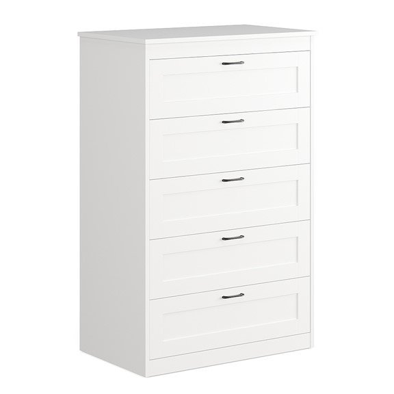 SENGE, Tủ lưu trữ đồ tân cổ điển 5 ngăn kéo DRA_103, 82x50x126cm