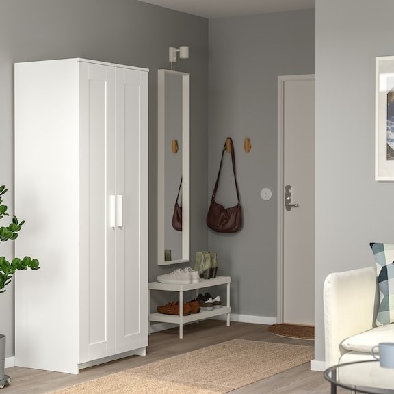 KALUA, Tủ quần áo 2 cánh mở WAR_035, 78x50x191cm