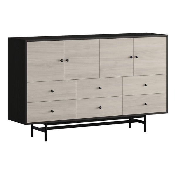 ROBECCA, Kệ đựng đồ, lưu trữ STO_139, 160x40x98cm, sản xuất bởi Scandi Home