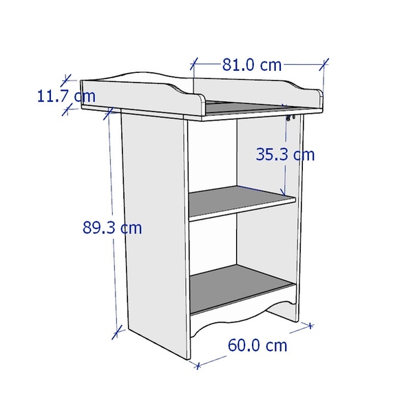 LOUISE, Kệ trưng bày vật dụng cho bé SHE_025, 60x81x104cm