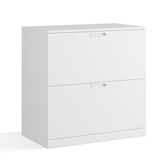 GALA, Tủ lưu trữ đồ dùng 2 ngăn kéo DRA_168, 80x45x80cm