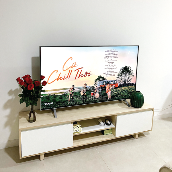RAYA, Kệ, Tủ ti vi TVD_089 , 1600x350x400cm (Ngang x Sâu x Cao), Scandi Home