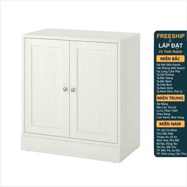 BODO, Tủ lưu trữ 2 cửa mở DRA_065, 81x47x89cm
