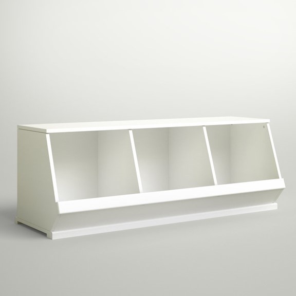 MELIA, Tủ 3 ngăn đựng đồ chơi cho trẻ STO_087, 119x40x42cm