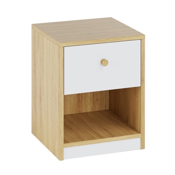 MORA, Táp đầu giường 1 ngăn kéo DRA_266, 38x37x48cm