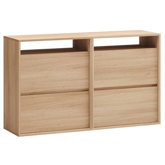 DECI, Tủ đựng đồ, tủ lưu trữ DRA_295, 140x40x84cm, sản xuất bởi Scandi Home