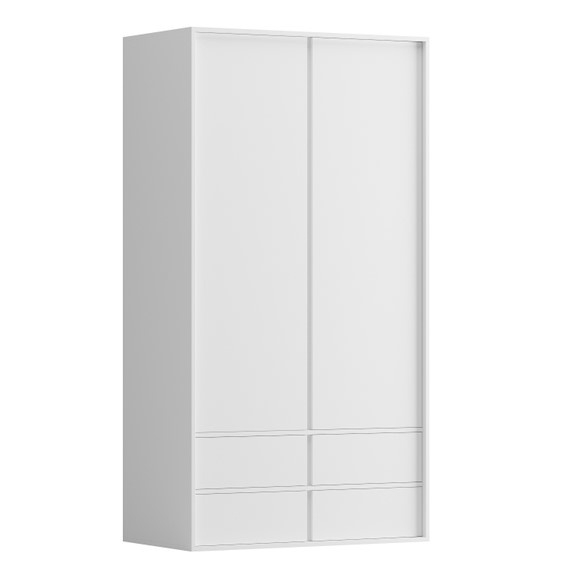 DECI, Tủ quần áo WAR_079, 106x59x200cm, sản xuất bởi Scandi Home