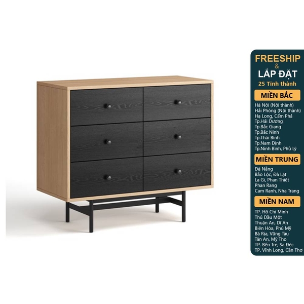CHOBI, Tủ lưu trữ DRA_312, 90x40x78cm, sản xuất bởi Scandi Home