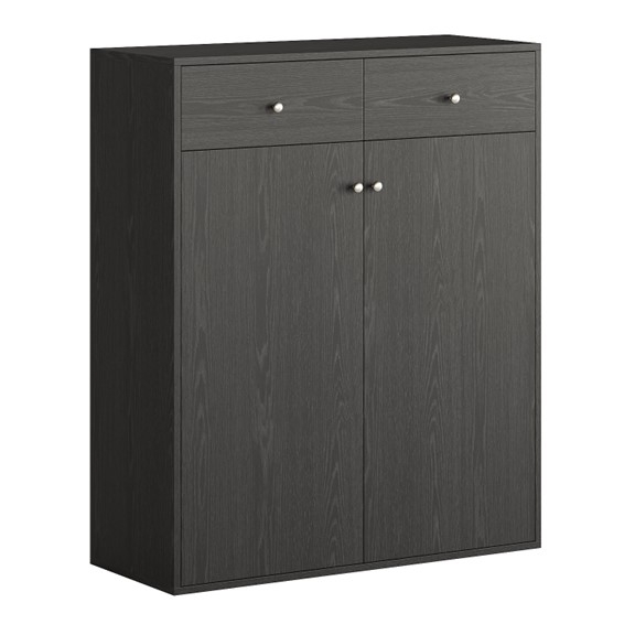 EDLE, Kệ giày đa năng 3 tầng 2 hộc kéo SHO_008, 100x40x120cm