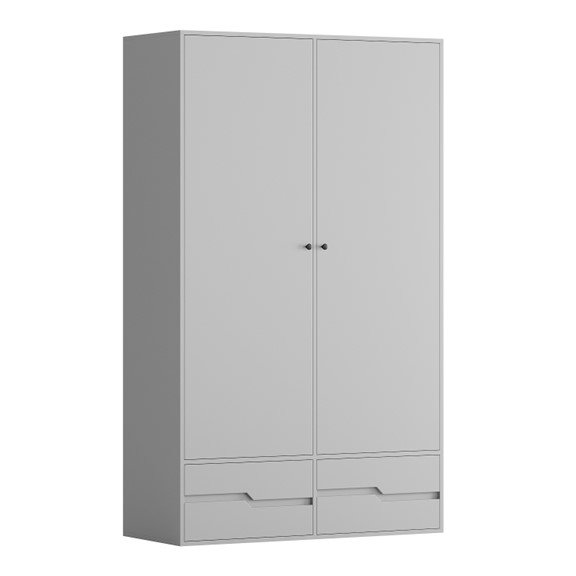 DORY, Tủ quần áo WAR_077, 120x50x200cm, sản xuất bởi Scandi Home