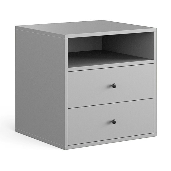 JESSE, Táp đầu giường 2 ngăn kéo DRA_268, 54x48x54cm