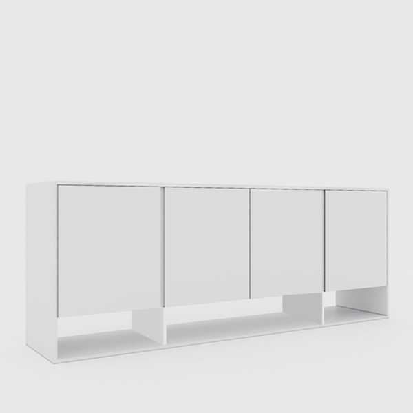 NORDIC, Tủ đựng đồ lưu trữ 4 ngăn STO_015, 210x45x80cm
