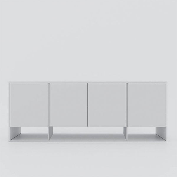 NORDIC, Tủ đựng đồ lưu trữ 3 ngăn STO_014, 160x45x80cm