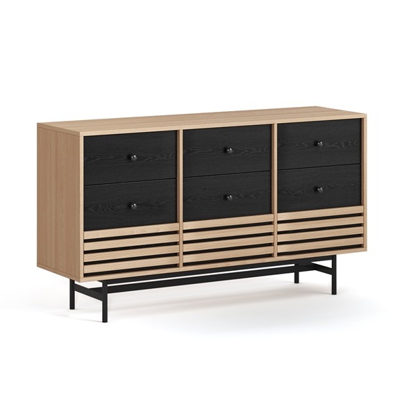 CHOCHU, Tủ lưu trữ, Tủ đựng đồ DRA_343, 140x40x78cm, sản xuất bởi Scandi Home