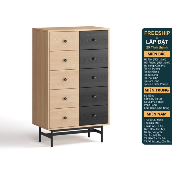 CHORO, Tủ lưu trữ, Tủ đựng đồ DRA_352, 70x40x118cm, sản xuất bởi Scandi Home