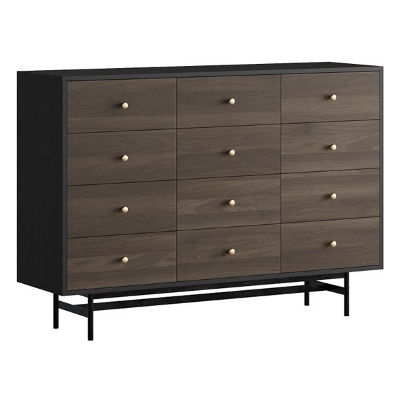 ROBECCA, Kệ đựng đồ, lưu trữ DRA_377, 140x40x98cm, sản xuất bởi Scandi Home