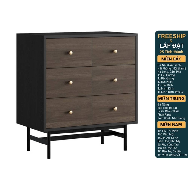 ROBECCA, Kệ đựng đồ, lưu trữ DRA_370, 70x40x78cm, sản xuất bởi Scandi Home