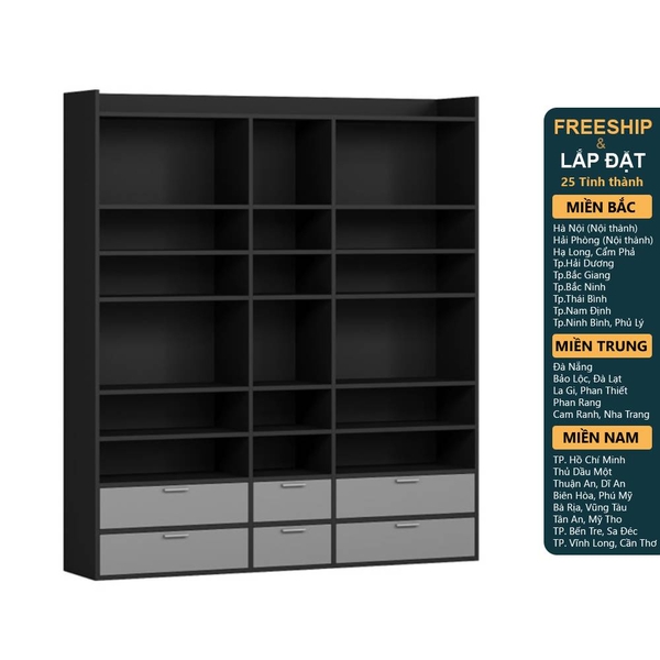 JAM, Kệ trang trí, trưng bày SHE_146, 163x35x185cm, sản xuất bởi Scandi Home